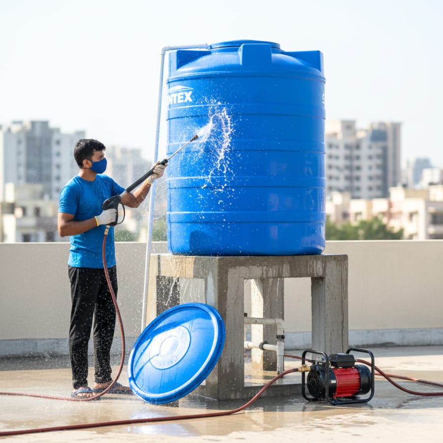 Water Tank Cleaning Service